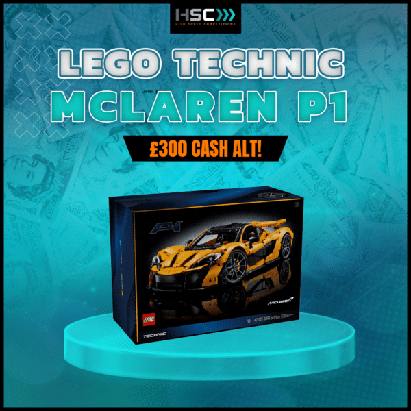 WIN A LEGO TECHNIC MCLAREN OR £300 TAX FREE CASH