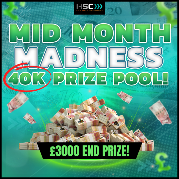 BRAND NEW £40,000 PRIZE POT | £3000 END PRIZE